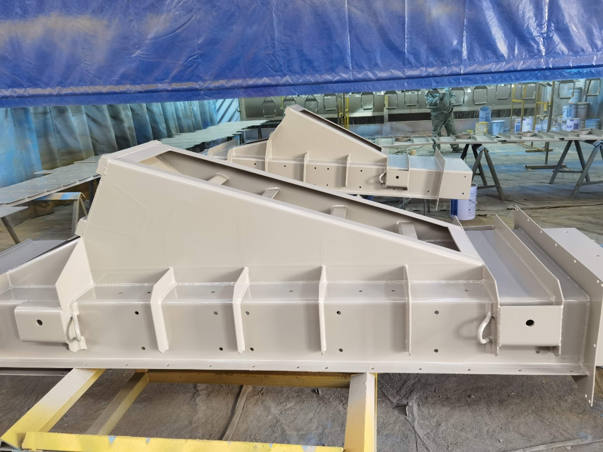 振动机械设备钢结构部件焊接