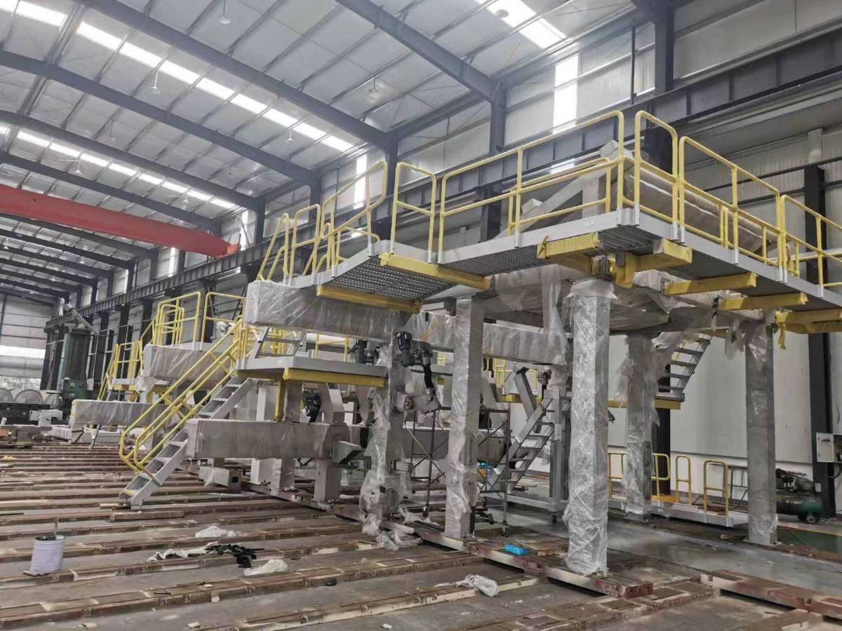 造纸设备配套钢结构焊接加工